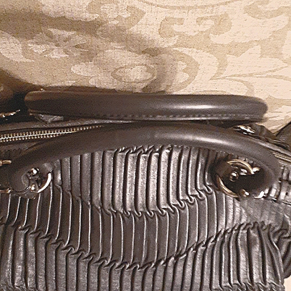 Coach Sophia Madison Pleated Satchel Limited Edition - Picture 6 of 10